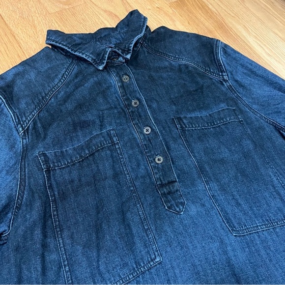 Free People Linen Blend Belted Tunic - Picture 4 of 6